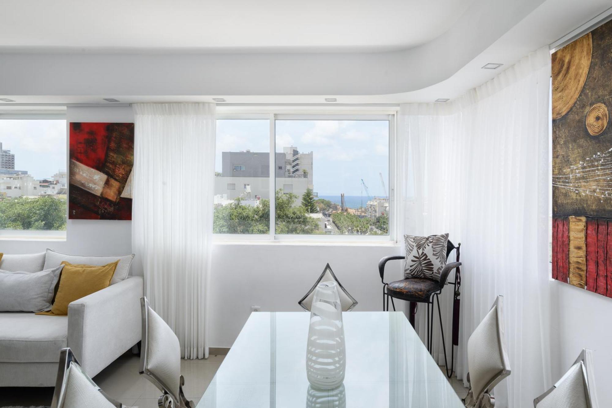 Penthouse With Panoramic View By Feelhome Тель-Авив Экстерьер фото